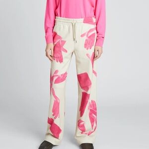 Dries Van Noten Printed Gloves Sweatpants Size S